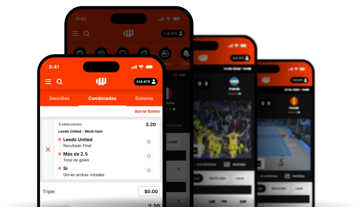 App de BetWarrior para crear apuestas