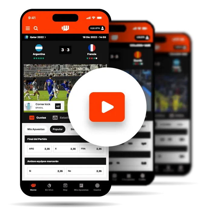 App de apuestas deportivas de BetWarrior