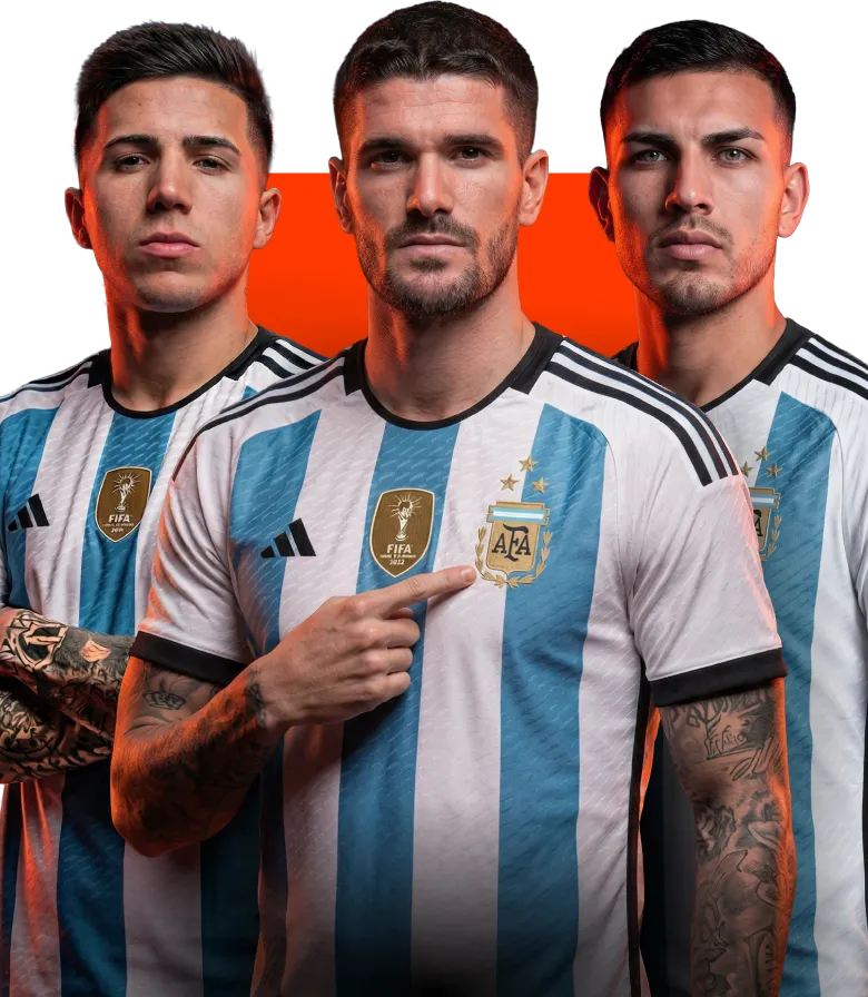 Leandro paredes - Rodrigo de Paul - Enzo Fernandez Leandro Paredes - Rodrigo de Paul - Enzo Fernandez 2