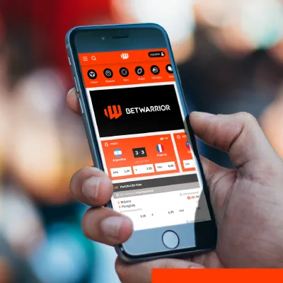 App de betwarrior sobre nosotros Celular con la app de betwarrior